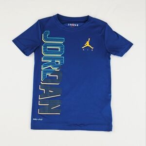 Air Jordan Blue Short Sleeve T-Shirt